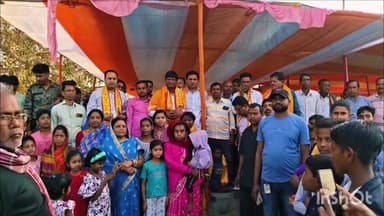 कलियासोल: भुरकुंडा बाडी में श्रीमद्भागवत कथा में शामिल हुए सांसद, आत्मिक शांति का अनुभव किया