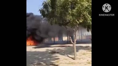 पदमपुर: मांझूवास के जीएसएस में लगी भीषण आग, शॉर्ट सर्किट के कारण आग लगने की आशंका