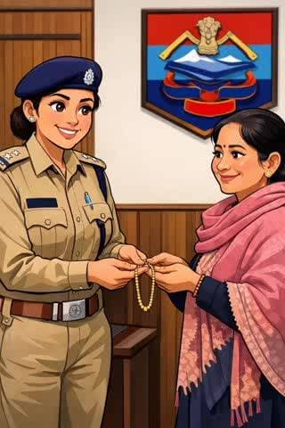 मुनस्यारी: ईमानदारी की मिसाल: पिथौरागढ़ पुलिस ने लौटाया खोया मंगलसूत्र