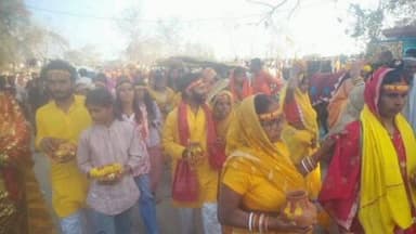 काराकाट: काराकाट में राम-लक्ष्मण-जानकी प्राण प्रतिष्ठा महोत्सव को लेकर महायज्ञ प्रारंभ