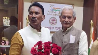 बिरसिंहपुर: चित्रकूट विधायक ने सिंचाई मंत्री के साथ की बैठक, क्षेत्र के मुद्दों पर हुई चर्चा