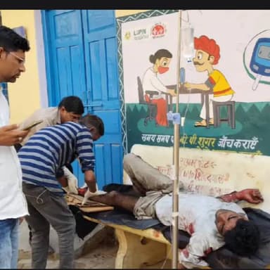 लक्ष्मणगढ़: अलवर-भरतपुर सड़क मार्ग पर दिल्ली-मुंबई एक्सप्रेसवे के समीप अज्ञात वाहन ने बाइक सवार को मारी टक्कर, गंभीर रूप से घायल