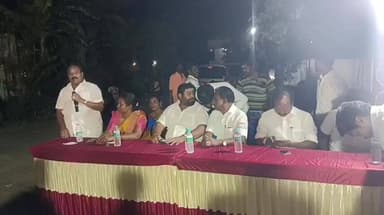 திருக்கழுக்குன்றம்: கடும்பாடி பகுதியில் அதிமுக சார்பில் தெருமுனை பிரச்சார பொதுக்கூட்டம் நடைபெற்றது