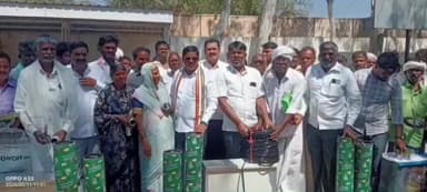 ಜಗಳೂರು: ರೈತರು ಸರ್ಕಾರದ ಸೌಲಭ್ಯದೊಂದಿಗೆ ನೀರಾವರಿ ಸೌಲಭ್ಯ ಸದ್ಬಳಕೆ ಮಾಡಿಕೊಳ್ಳಿ: ಜಗಳೂರಲ್ಲಿ ಶಾಸಕ ದೇವೇಂದ್ರಪ್ಪ ಕರೆ