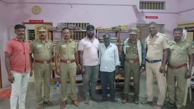 கே.வி.குப்பம்: பசுமாத்தூர் மேம்பாலம் அருகே வாலிபர் கொலை வழக்கில் இருவர் கைது கூலிப்படை வைத்து மாமனாரே கொலை செய்தது விசாரணையில் அம்பலம்