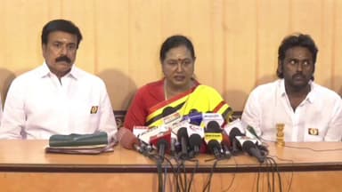 அமைந்தகரை: கூட்டணி குறித்து நாங்கள் கூல இருக்கோம் - நீங்க ஏன் பதறீங்க - தேமுதிக தலைமை அலுவலகத்தில் செய்தியாளர்களிடம் சீரிய பிரேமலதா