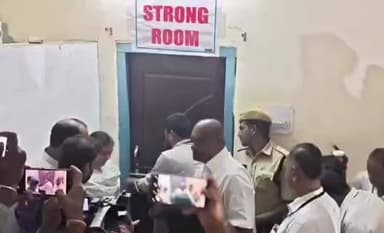 మనోహరాబాద్: రామాయంపేట: సీసీ కెమెరాల నిఘాలు 'బ్యాలెట్స్ 'భద్రం