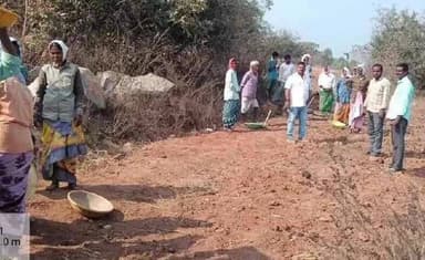 నాగిరెడ్డిపేట: నాగిరెడ్డిపేట మండలంలో ఉపాధిహామీ పనులను పరిశీలించిన ఎంపీడీవో ప్రవీణ్ కుమార్,జాబ్ కార్డు ఉన్న ప్రతికూలికి ఉపాధి కల్పించాలి