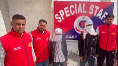 प्रीत विहार: पूर्वी दिल्ली: गाजीपुर इलाके से स्पेशल स्टाफ ने दो ड्रग्स तस्करों को किया गिरफ्तार