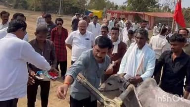 गोरेगाव: मौजा मलपुरी भव्य इनामी शंकर पटाचे आयोजन