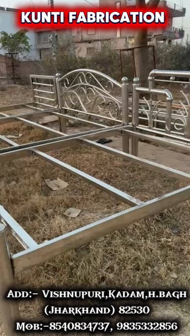 Kunti Fabrication
Add.- Vishnupuri, Hazaribagh Ph No.- 9835332856, 8540834737, 6299902215