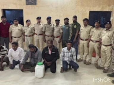 सिंदेवाही: गुप्तधनाच्या हव्यासापोटी माडुळ सापांची तस्करी पाच आरोपी अटकेत