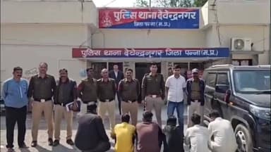 देवेंद्रनगर: देवेन्द्रनगर थाना क्षेत्र में जुए के फड़ पर पुलिस की दबिश, 6 आरोपी गिरफ्तार