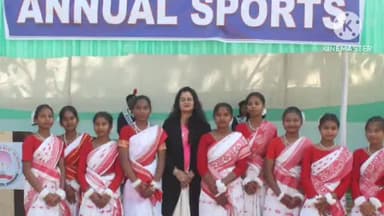 तमाड़ 1: बुंडू प्रखंड के सिंबायोसिस पब्लिक स्कूल में वार्षिक खेल महोत्सव आयोजित