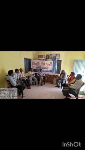 गोगावां: म.प्र. जन अभियान परिषद विकास खण्ड गोगावां के तत्वावधान में ग्राम लाखी में सेक्टर क्र.03 बिलाली की बैठक आयोजित