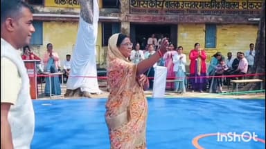 शंकरगढ़: बालक स्कूल में रेसलिंग मैट का शुभारंभ सामरी विधायक उद्धेश्वरी पैकरा ने किया