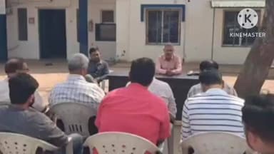 કઠલાલ: કઠલાલ પોલીસ સ્ટેશનમાં શાંતિ સમિતિની બેઠક