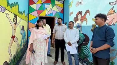 खूंटी: डुगडुगीया स्थित सहयोग विलेज का उपायुक्त ने किया निरीक्षण