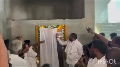 అచ్చంపేట: అచ్చంపేటలో పలు అభివృద్ధి పనులకు శంకుస్థాపన ప్రారంభోత్సవాలు చేసిన రాష్ట్ర మంత్రి వాకిటి శ్రీహరి