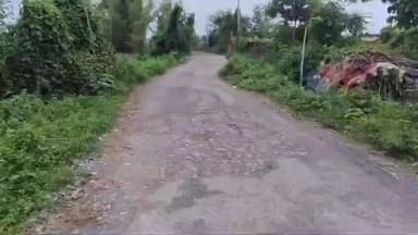 बैसि: भोरापुल से बकहरिया जाने वाली सड़क जर्जर होने से ग्रामीण परेशान