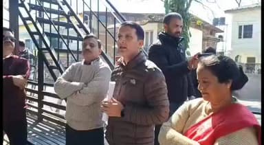 धर्मशाला: धर्मशाला में बिजली संशोधन विधेयक 2025 और स्मार्ट मीटर के विरोध में हुआ प्रदर्शन