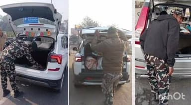 दुल्हिन बाज़ार: दुल्हिनबाजर पुलिस ने थाना क्षेत्र के चौक-चौराहों पर चलाया सघन वाहन जांच अभियान