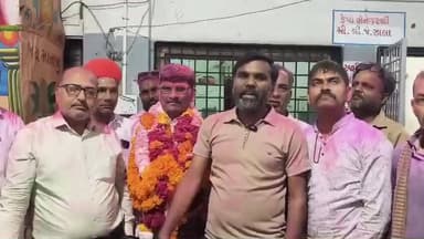 બાયડ: હિંમતનગર વિભાગના બાયડ એસ.ટી ડેપો ખાતે યોજાયેલી ભારતીય મજદૂર સંઘ (BMS) ની ચૂંટણીમાં ઉમેદવાર મનહરસિંહ પરમારનો વિજય