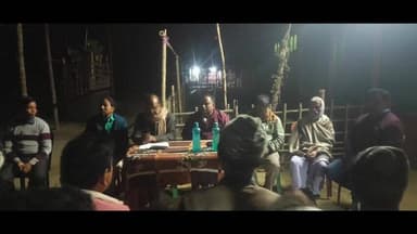 সীতাই: জাটিগারা বুথে তৃনমূলের বুথ কমিটিদের নিয়ে আলোচনা সভা