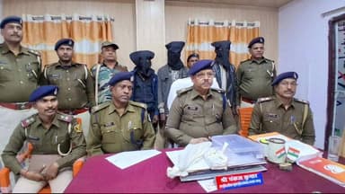 कहलगांव: हबीबपुर में पुलिस की बड़ी कार्रवाई, हथियार और गोली के साथ तीन अपराधी गिरफ्तार