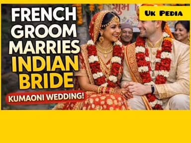 🇫🇷💍 #फ्रांस का दूल्हा, #अल्मोड़ा की बेटी संग सात फेरे**
कसार देवी की पावन वादियों में फ्रांस निवासी औरेल्यैं गैरेंपो ने...