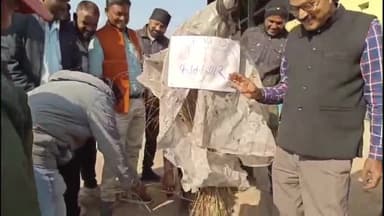 खलारी: सीसीएल एनके एरिया में हड़ताल के कारण उत्पादन ठप