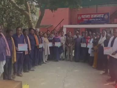 तमनार: तमनार पुलिस की बड़ी पहल: बीट प्रणाली को मजबूत करते हुए 'ऑपरेशन आघात' से अवैध गतिविधियों पर शिकंजा