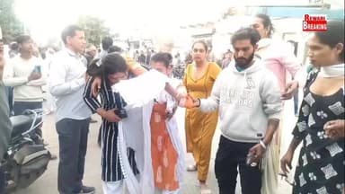 रेवाड़ी में किन्नरों के दो गुट में बवाल#बधाई और प्रॉपर्टी विवाद को लेकर जमकर हंगामा#गाड़ियों से तोड़फोड़#अर्धनग्न होकर प...