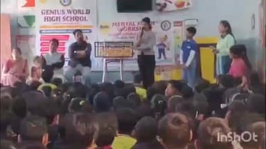 बैराड़: बैराड़ के जीनियस वर्ल्ड स्कूल में छात्रों के लिए एक दिवसीय विशेष कार्यशाला का आयोजन
