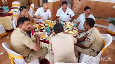 ಯಲ್ಲಾಪುರ: ಈಶ್ವರಿ ವಿಶ್ವವಿದ್ಯಾಲಯದಲ್ಲಿ ಪೊಲೀಸ್ ಸಿಬ್ಬಂದಿಗಳಿಗೆ ಭೋಜನ ವ್ಯವಸ್ಥೆಗೆ ಶಾಸಕ ಹೆಬ್ಬಾರ್ ಚಾಲನೆ