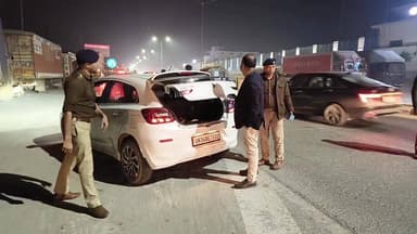 रूद्रपुर- उत्तराखंड-उत्तरप्रदेश बॉर्डर पर कांवड़ यात्रा को देखते हुए पुलिस का विशेष चेकिंग अभियान