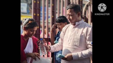 কাঁথি ১: উচ্চমাধ্যমিক পরীক্ষার দ্বিতীয় দিনে কাঁথি উচ্চবিদ্যালয়ের আগত পরীক্ষার্থীদের শুভেচ্ছা জ্ঞাপন করলো চেয়ারম্যান সুপ্রকাশ গিরি