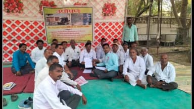 भडगाव: निकृष्ट कामांविरोधात महिंदळे ग्रामस्थांचे भडगाव तहसीलसमोर लाक्षणिक उपोषण