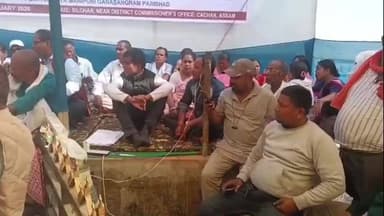 শিলচর: বিভিন্ন দাবিতে শিলচরে বিষ্ণুপ্রিয়া সংগঠনের সত্যাগ্রহ