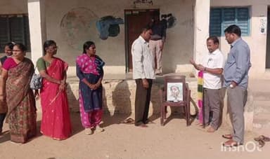 పదర: పదరా మండల కేంద్రంలో స్వాతంత్ర సమరయోధురాలు సరోజినీ నాయుడు జయంతి వేడుక