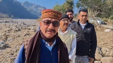 सरकाघाट: तनेहड़ खड्ड में चैनलाइजेशन कार्य पर उठे सवाल, ग्राम सुधार सभा ने की निष्पक्ष जांच की मांग