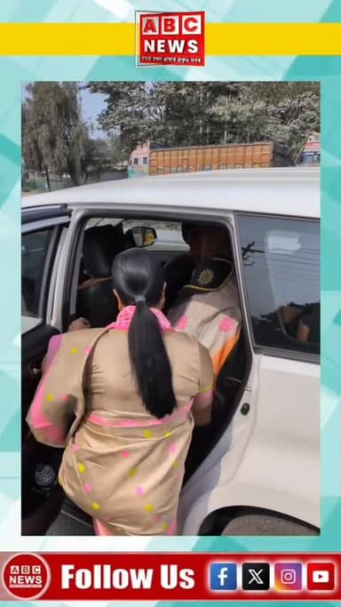 BTCৰ EM বেগম আকতাৰা আহমেদৰ মহানুভৱতা। পথৰ কাষেৰে গৈ থকা অসহায় মহিলাক উঠাই নিলে নিজৰ বাহনত।