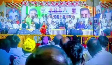 ಬಾದಾಮಿ: ಮಾಜಿ ಶಾಸಕ ಎಂ. ಕೆ. ಪಟ್ಟಣಶೆಟ್ಟಿ ಅವರಿಗೆ ಟಿಕೆಟ್ ಕೊಡಿಸಿ ಗೆಲ್ಲಿಸುವ ಜವಾಬ್ದಾರಿ ನನ್ನದು : ಪಟ್ಟಣದಲ್ಲಿ ಮಾಜಿ ಸಚಿವ ಮುರುಗೇಶ ನಿರಾಣಿ