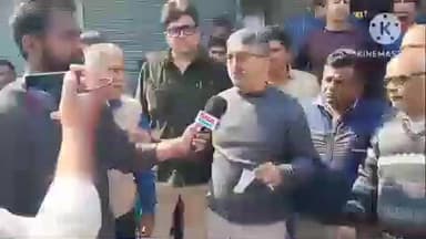 सोनीपत: दयाल चौक के पास चालान होने पर दुकानदारों ने प्लास्टिक की थैलियों को लेकर प्रशासन के खिलाफ जताया रोष