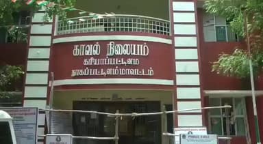 வேதாரண்யம்: சாக்கை அடப் பாறு சட்ரஸ் பகுதியில் வைக்கப்பட்டிருந்த பிளக்ஸ் போர்டை கிழித்து கொலை மிரட்டல் விடுத்தவர் கைது