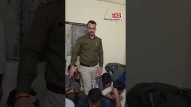 हुआ खेलते पकड़े गए जुआरी, देखो शक्लें। #bhind #bhindnews