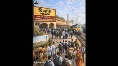 क्या देश के रेलवे मानचित्र पर दिखेगी शिक्षा नगरी 'पिलानी'?#viral #jhunjhunu #rajasthan #pilani