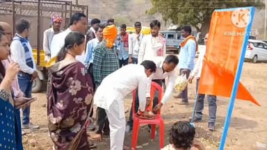 प्रभात पट्टन: सालबर्डी में मेले का विधिवत शुभारंभ, विधायक ने ₹40 लाख के सामुदायिक भवन का भूमि पूजन किया