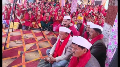 कांडा: धपोलासेरा गोपेशवर महादेव मंदिर में चल रहे शिव महापुराण कथा में पूर्व कैबिनेट मंत्री बलवंत सिंह भौर्याल ने की शिरकत