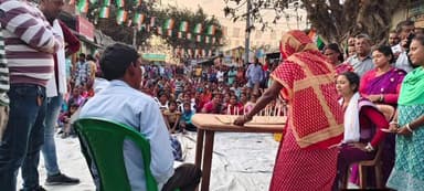 নানুর: নানুরে জলুন্দী অঞ্চলে মহিলা তৃণমূল কংগ্রেসের পক্ষ আয়োজিত খেলা হবে ক্রীড়া প্রতিযোগিতা